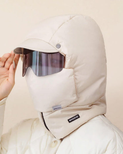 4 in 1 Winter Down Trapper Hat