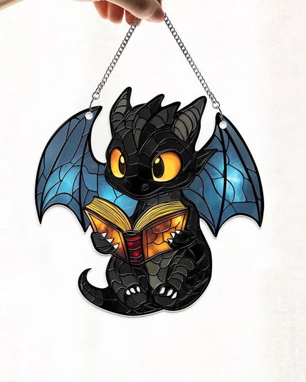 🎄2024 Christmas Gift 50% Off--Acrylic Colorful Dragon Suncatcher Ornament