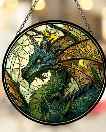 🎄2024 Christmas Gift 50% Off--Acrylic Colorful Dragon Suncatcher Ornament