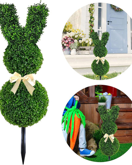 🔥Easter Hot Sale 49% OFF🌳🐇Artisan-Crafted Bunny Topiary Trees💥