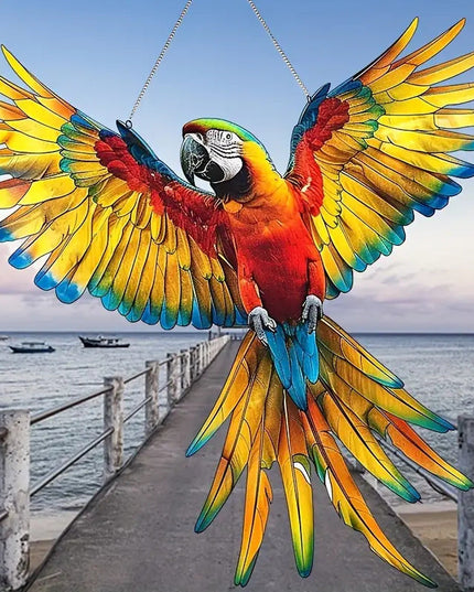 🔥Last Day 49% OFF🎁Bird Suncatcher Colorful Window Hanging