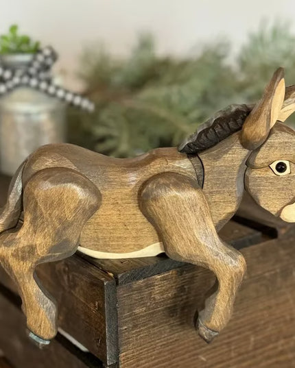 Carved Wooden Decor