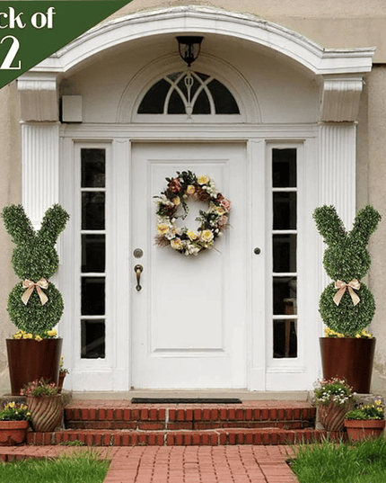 🔥Easter Hot Sale 49% OFF🌳🐇Artisan-Crafted Bunny Topiary Trees💥