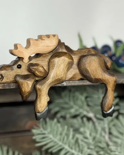 Carved Wooden Decor