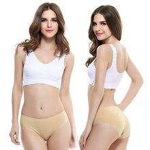 Load image into Gallery viewer, Women's Plus Size Lace Wide Straps Wireless Bra Front Closure Push Up Bras - Keillini