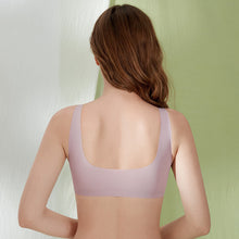 Load image into Gallery viewer, Women's Plus Size Lace Wide Straps Wireless Bra Front Closure Push Up Bras - Keillini