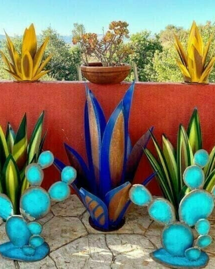 Anti-rust Metal Tequila Agave Plant - Libiyi