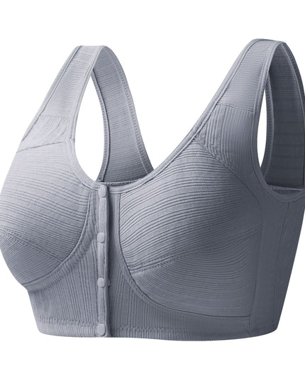 Women's Breathable Push Up Cotton Front Button Underwear - Libiyi