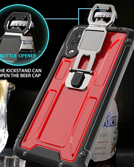 Unique 3 In 1 Translucent Shockproof Case For Samsung A12 - Libiyi