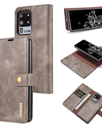 Samsung Galaxy S20 Ultra Magnetic 2-in-1 Detachable Leather Wallet Case - Libiyi