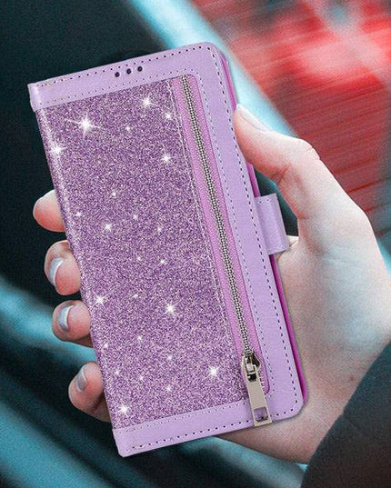 Bling Wallet Leather Case for Samsung S21 - Keilini