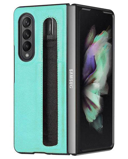 S Pen Slot Protective Leather Case for Samsung Galaxy Z Fold 3 5G - Libiyi