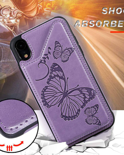 New Luxury Embossing Wallet Cover For iPhone X/Xs-Fast Delivery - Libiyi