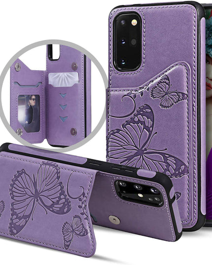 New Luxury Embossing Wallet Cover For SAMSUNG S20 Plus-Fast Delivery - Libiyi