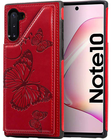 New Luxury Embossing Wallet Cover For SAMSUNG Note 10-Fast Delivery - Libiyi
