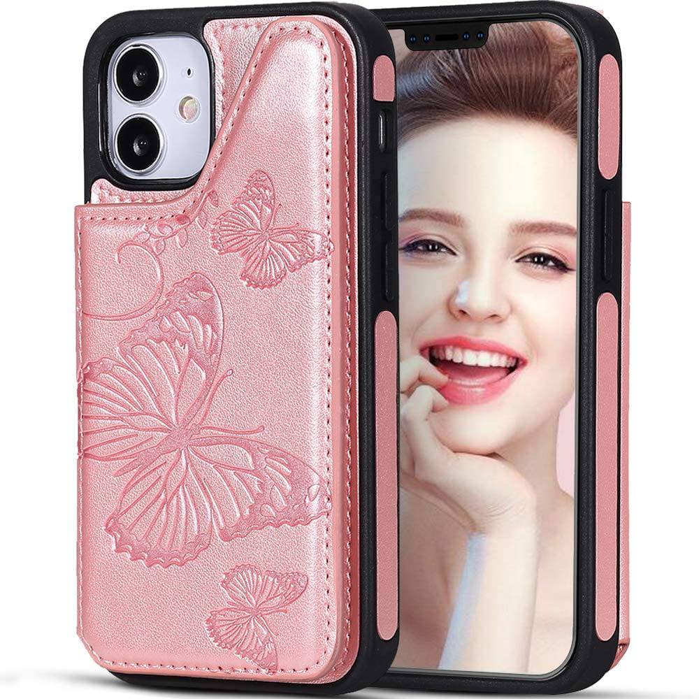 2022 New Luxury Embossing Wallet Cover For iPhone - Libiyi