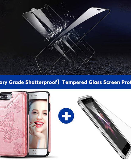 New Luxury Embossing Wallet Cover For iPhone 6 Plus/6s Plus-Fast Delivery - Libiyi