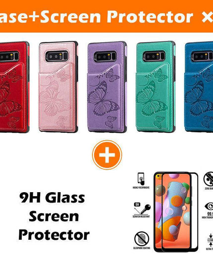 New Luxury Embossing Wallet Cover For SAMSUNG Note 8-Fast Delivery - Libiyi