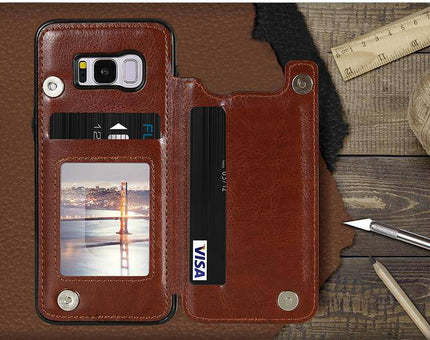 2022 Luxury 4 IN 1  Leather Case For SAMSUNG - Libiyi