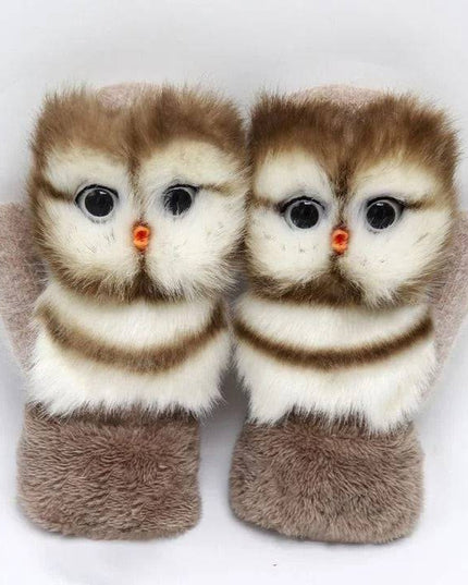 2022 new cartoon plush knitted glovesđ - Libiyi
