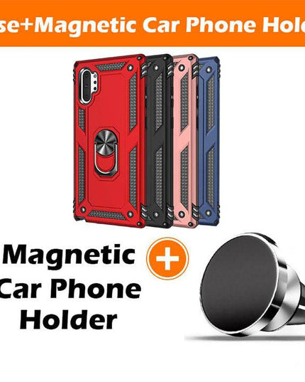 Luxury Armor Ring Bracket Phone Case For Samsung Note 10 Plus-Fast Delivery - Libiyi