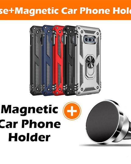 Luxury Armor Ring Bracket Phone Case For Samsung S10e-Fast Delivery - Libiyi