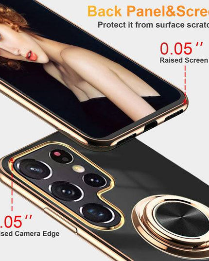 Slim Thin Finger Ring Case For Samsung S22 Series - Libiyi