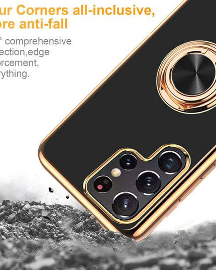 Slim Thin Finger Ring Case For Samsung S22 Series - Libiyi