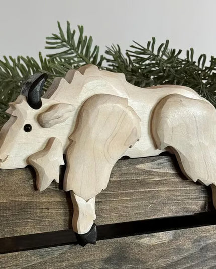 Carved Wooden Decor