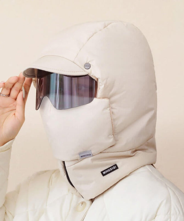 4 in 1 Winter Down Trapper Hat