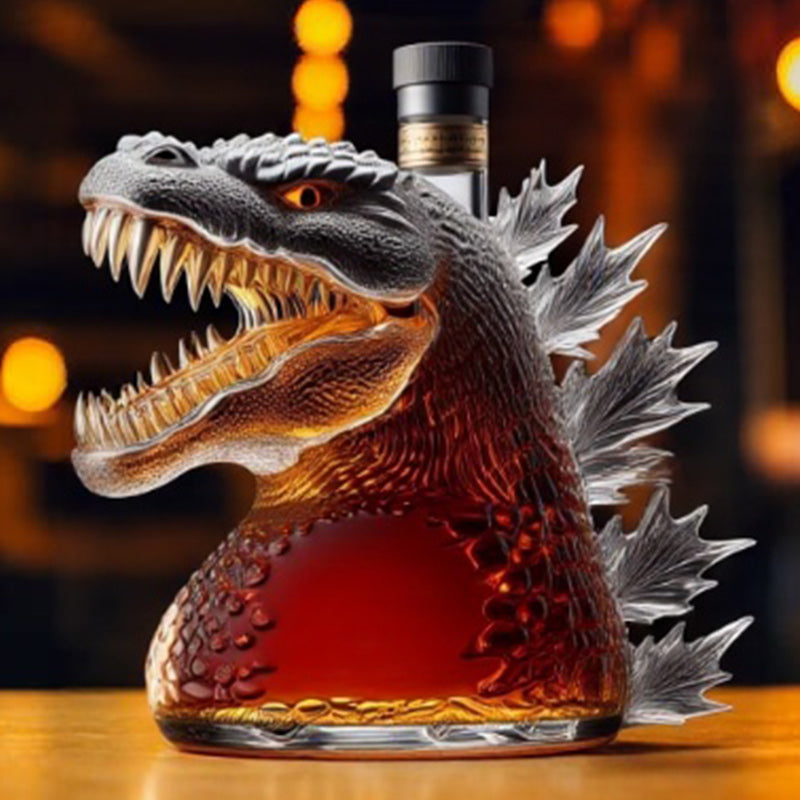 Libiyi Godzilla Whiskey Bottle