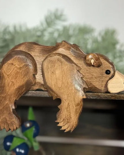 Carved Wooden Decor