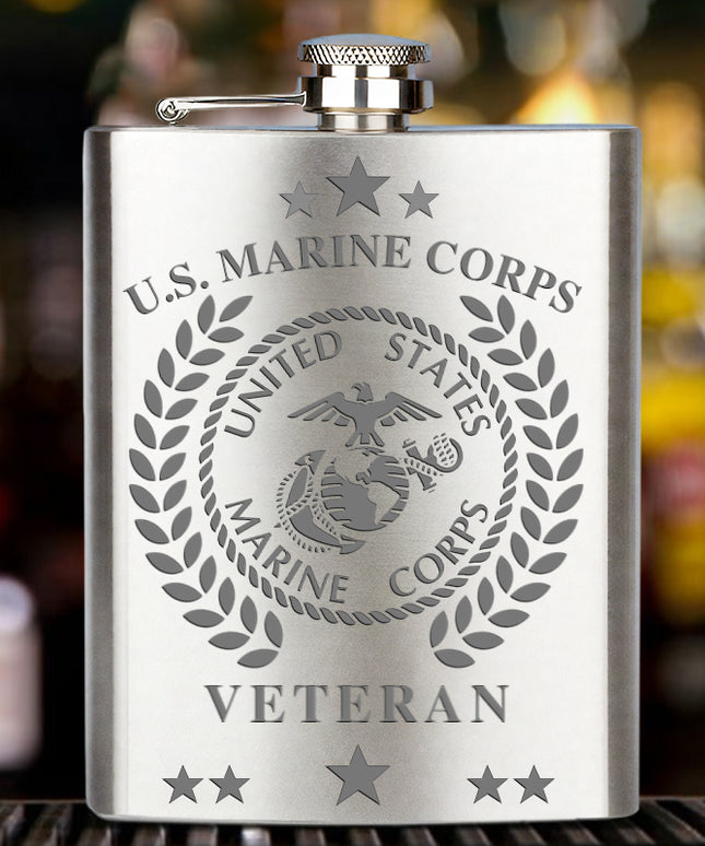 🔥49% OFF🎖️Stainless Steel Military Veteran Flasks - Libiyi