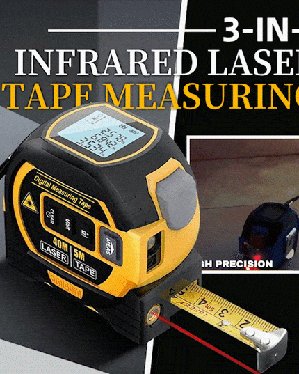 🔥HOT SALE - 3-In-1 Infrared Laser Tape - Men Gift