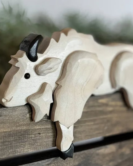 Carved Wooden Decor
