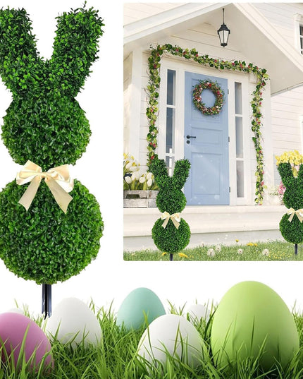 🔥Easter Hot Sale 49% OFF🌳🐇Artisan-Crafted Bunny Topiary Trees💥