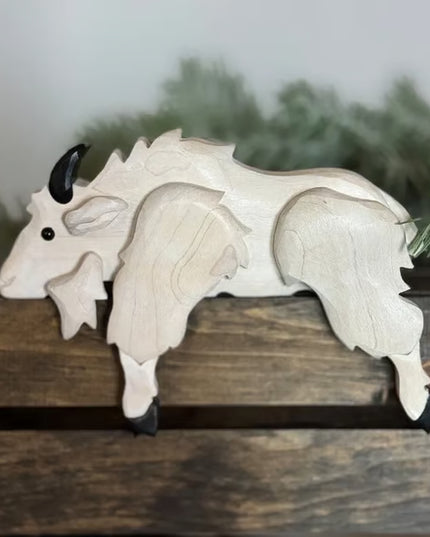 Carved Wooden Decor