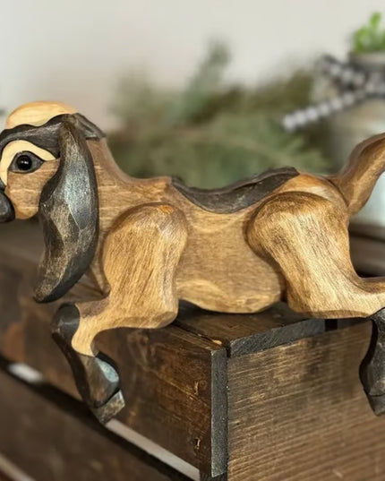 Carved Wooden Decor