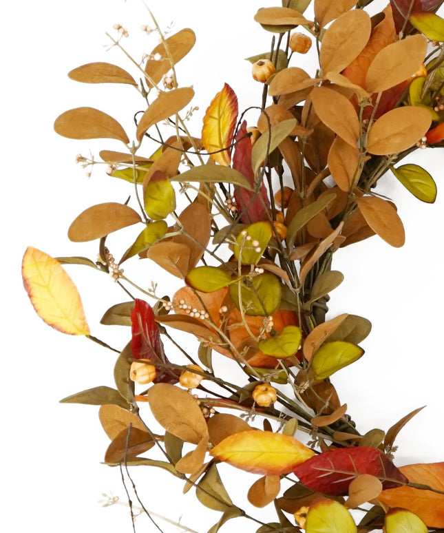 Fall wreath for the front door