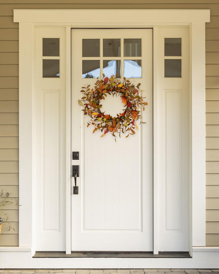 Fall wreath for the front door