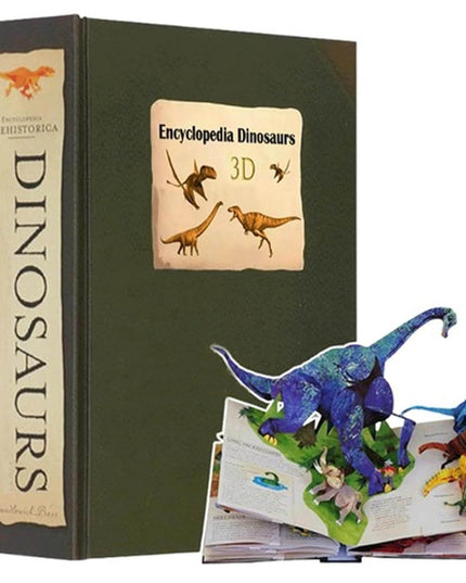 ⏰Hot Sale 49%-🦖3D Encyclopedia Prehistorica Dinosaurs📙