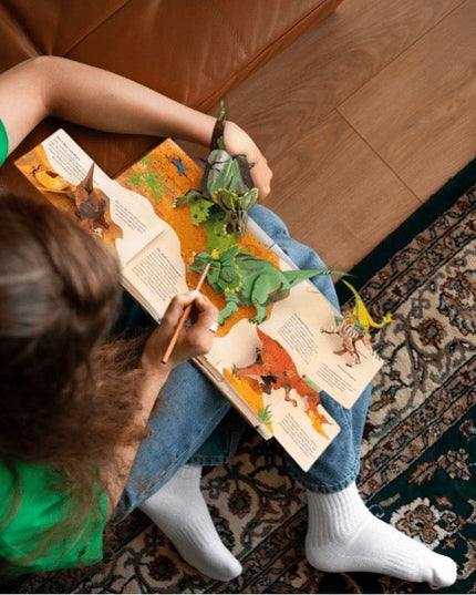 ⏰Hot Sale 49%-🦖3D Encyclopedia Prehistorica Dinosaurs📙