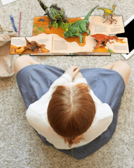⏰Hot Sale 49%-🦖3D Encyclopedia Prehistorica Dinosaurs📙