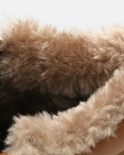 women's round toe low top color blocking cotton shoes - Keilini