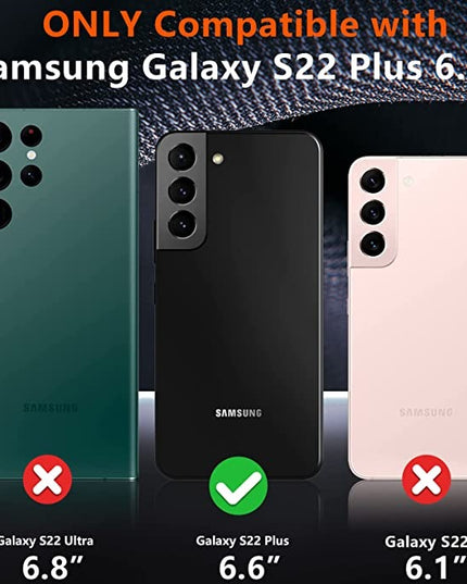 Bling Wallet Leather Case for Samsung S22 Plus - Keilini