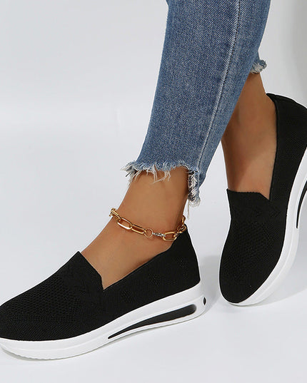 Zeaker Women's Flat Heel Round Toe Shoes - Keilini