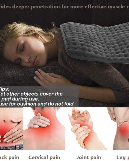 Electric Heating Pads, Heated Pad for Back Pain Muscle Pain Relieve - Keillini
