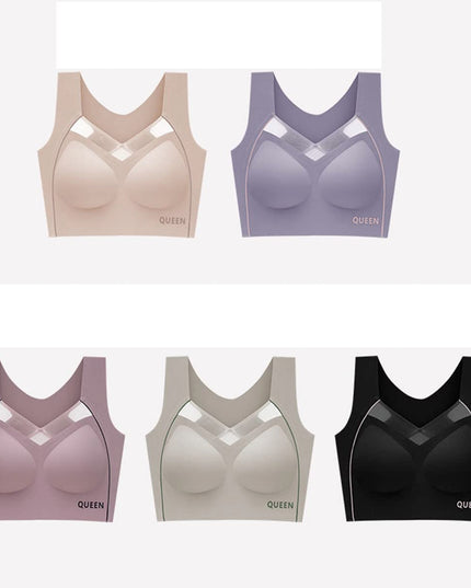 Full Cup Pads Large Size Breathable Bras for Ladys Women - Libiyi