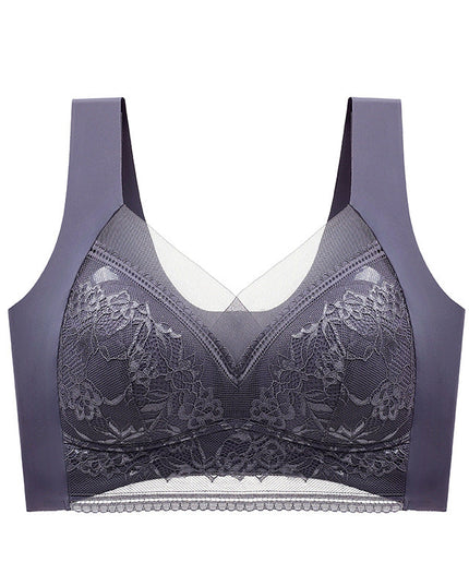 Women's push-up lace push-up bra for beautiful back - Libiyi