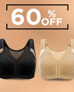 60% OFF Conjunto 2 (PRETO + BEGE) - Economize $ 16 / XS